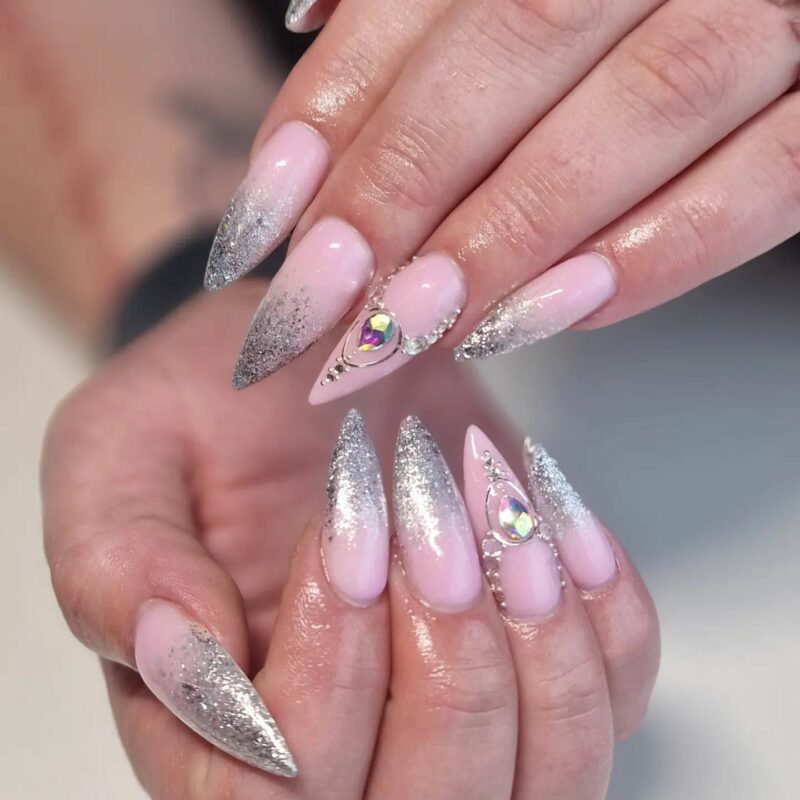 Silver Ombre