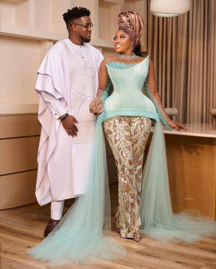 Veekee James and her husband