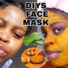 diy turmeric aloe vera face mask