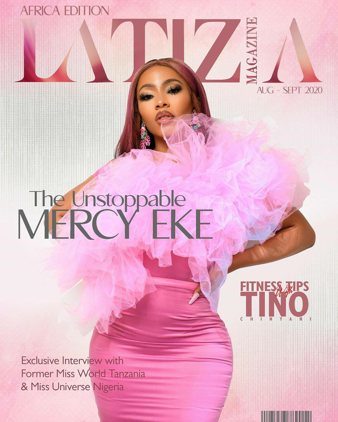 3mercy eke wears the frothy pink dress of our dreams on latiza magazines new cover compress301185060298316496554