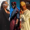 Toke Makinwa, Ebuka and Denola Grey