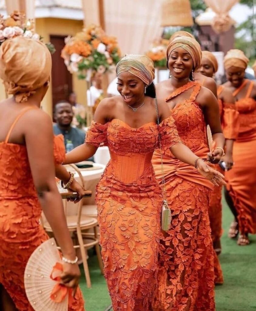Color Combos That Dominated Nigerian Weddings