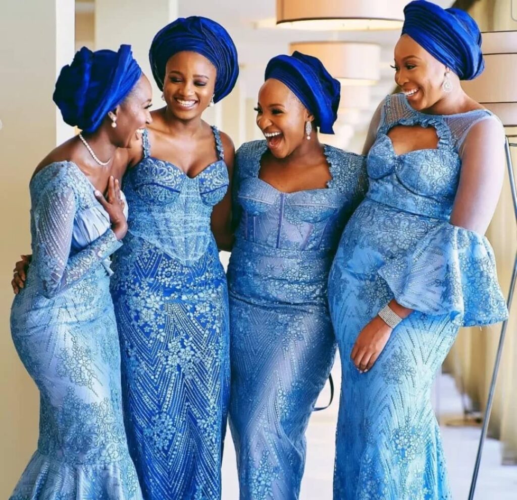 Color Combos That Dominated Nigerian Weddings