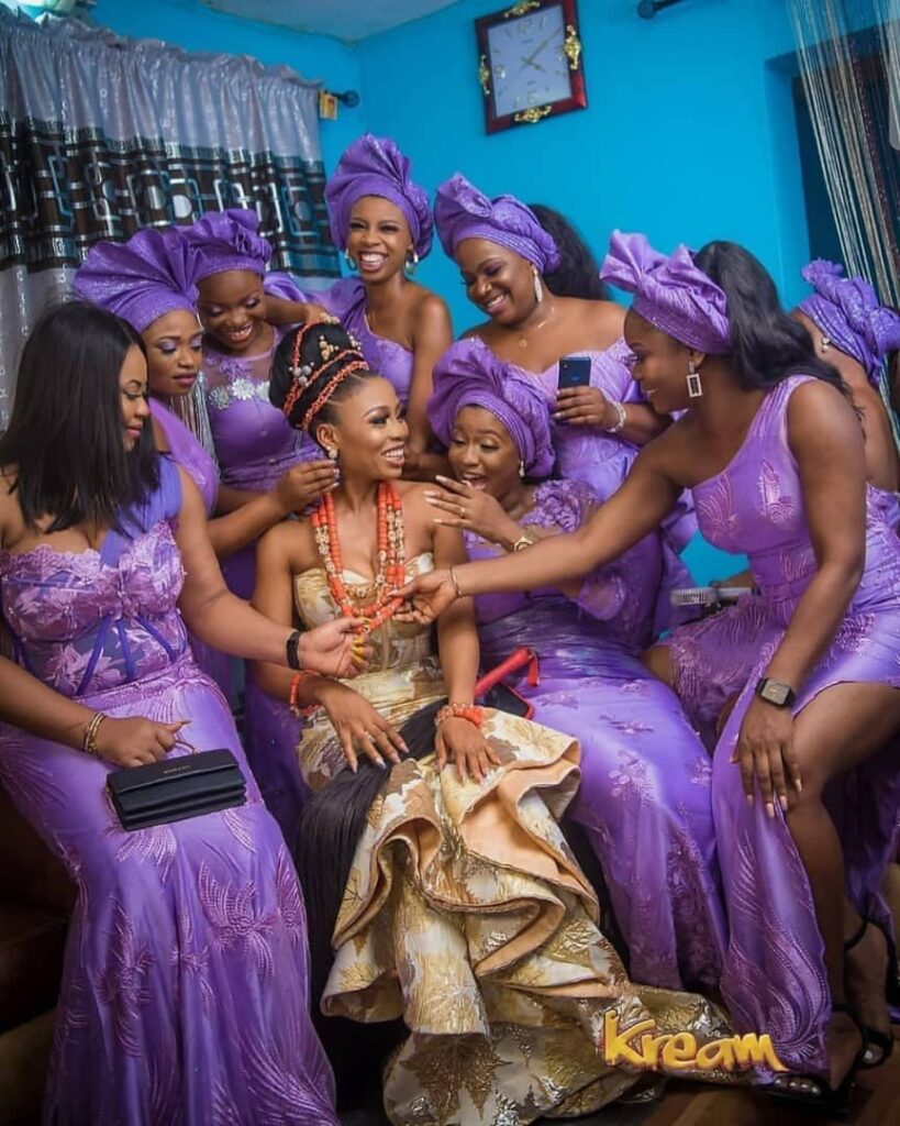 Color Combos That Dominated Nigerian Weddings
