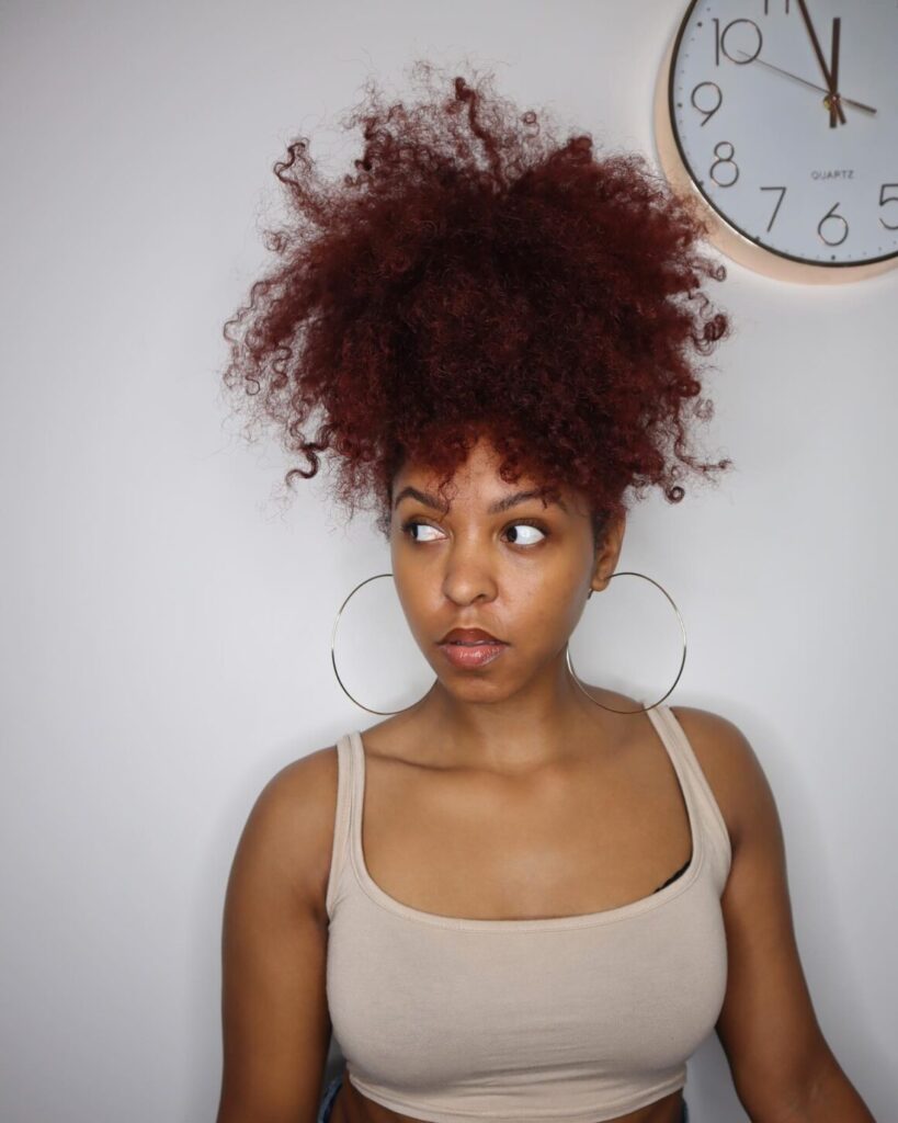 Pineapple Updo Hairstyles