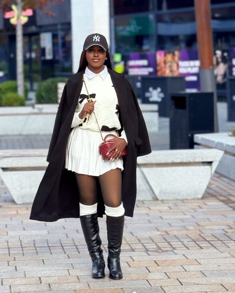 platform furry boots